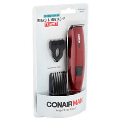 Conair Man Corded/PlugIn Beard & Mustache Trimmer ShopRite