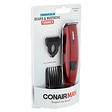 Conair Man Corded/Plug-In Beard & Mustache Trimmer