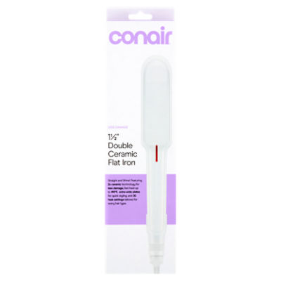 Conair 1½" Double Ceramic Flat Iron