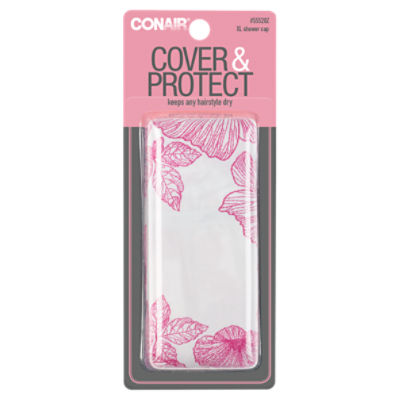 CONAIR Cover & Protect XL Shower Cap
