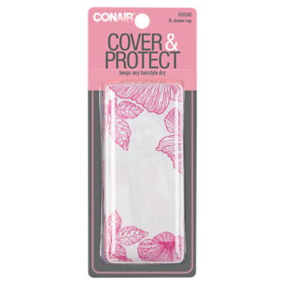 CONAIR Cover & Protect XL Shower Cap ShopRite