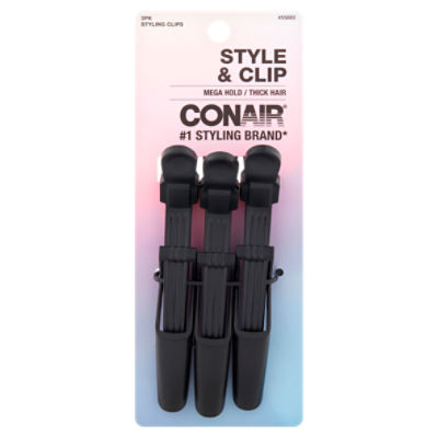 Conair Styling Clip, 3 count