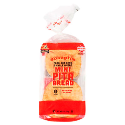 Flax Oat Bran & Whole Wheat Whole Grain Pita