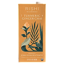 Rishi Organic Turmeric Ginger Chai Concentrate, 32 fl oz