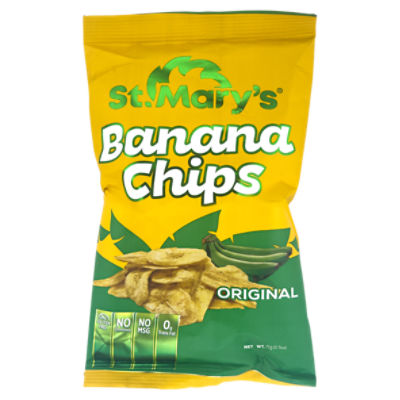 St. Mary's Original Banana Chips, 2.5 oz