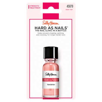 Sally Hansen Hard as Nails 45079 Rosy Tint Nail Hardener, 0.45 liq ounce