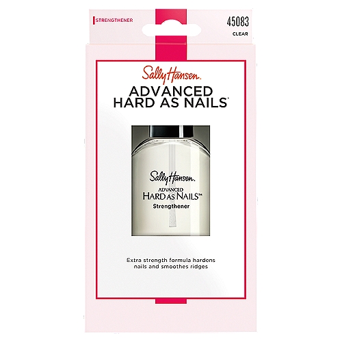Sally Hansen Advanced Hard as Nails 45083 Clear Nail Strengthener,  liq  ounce