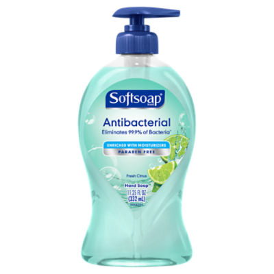 Softsoap Antibacterial Liquid Hand Soap, Fresh Citrus 11.25 Fluid Ounce