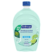 Softsoap Antibacterial Liquid Hand Soap Refill, Fresh Citrus - 50 Fluid Ounce