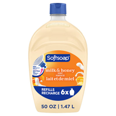 Softsoap Milk & Honey Scent Moisturizing Hand Soap, 50 fl oz