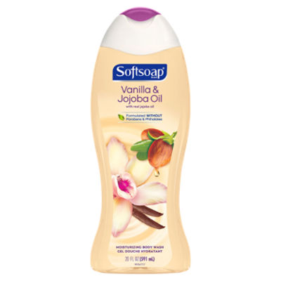 Softsoap Warm Vanilla & Jojoba Oil Moisturizing Body Wash, 20 fl. oz.