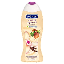 Softsoap Moisturizing Body Wash, Vanilla & Jojoba Oil - 20 Fluid Ounce