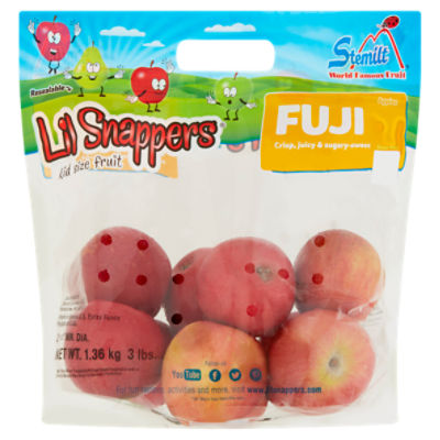 Stemilt Lil Snappers Fuji Apples, 3 lbs