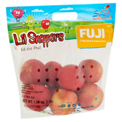 シプリ　Sipuli Stemilt Lil Snappers Fuji Apples, 3 lb bag - Fairway
