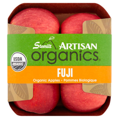 Stemilt Artisan Organics Fuji Organic Apples, 4 ct