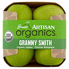 Stemilt Artisan Organics Granny Smith Organic Apples, 4 count