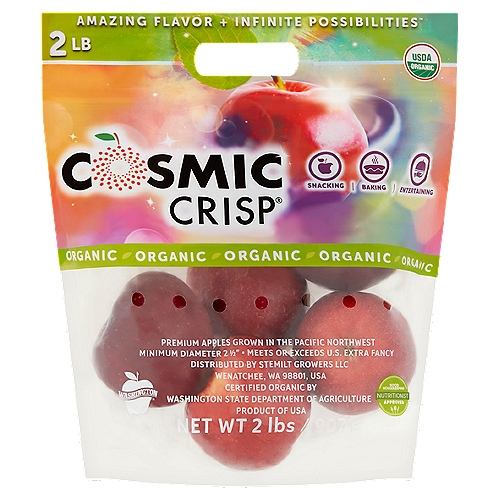 Cosmic Crisp Premium Apples, 5 count, 2 lbs