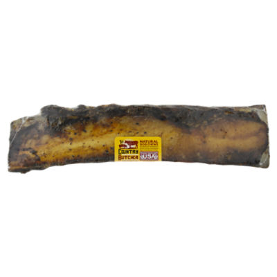 The Country Butcher 12'' Beef Rib Bone Natural Dog Chews, 3 oz