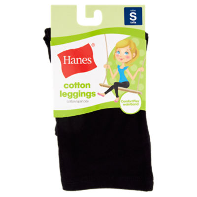 Hanes Cotton Leggings, Size S