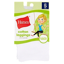 Hanes Cotton Leggings, Size S