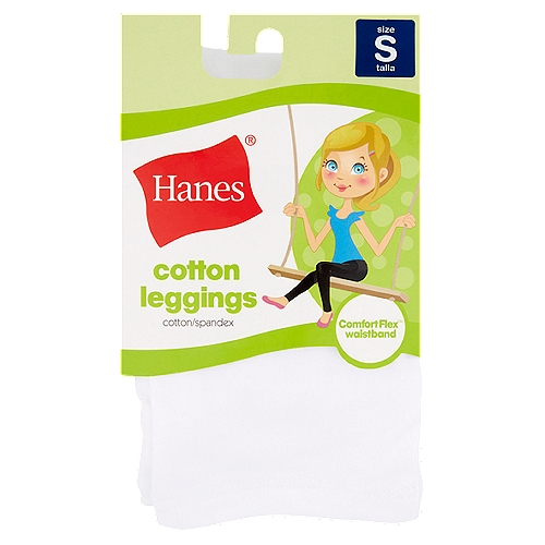 Hanes Cotton Leggings, Size S - ShopRite