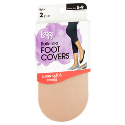l-eggs-nylon-nude-ballerina-foot-covers-shoe-size-5-9-2-pair
