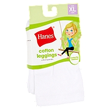 Hanes Cotton Leggings, Size XL, 1 Each