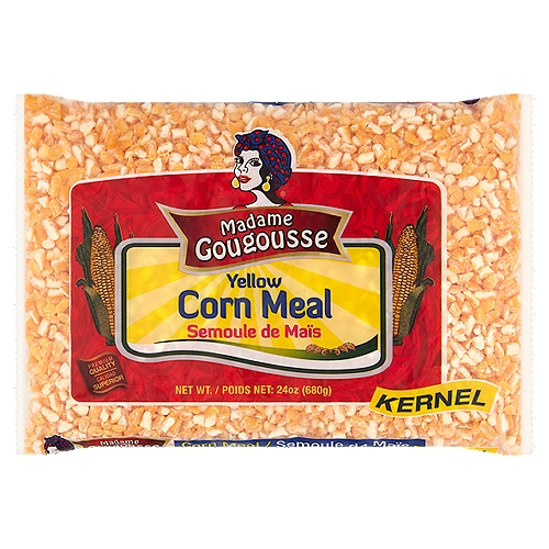 Madame Gougousse Yellow Corn Meal, 24 oz