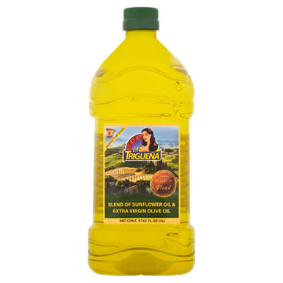 La Trigueña Premium Blend of Sunflower Oil & Extra Virgin Olive Oil, 67.62 fl oz