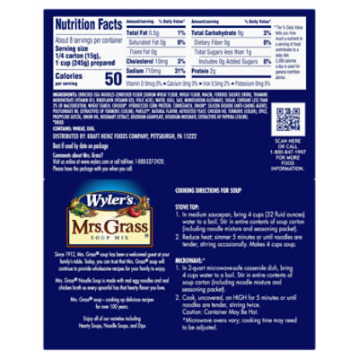 Wyler's Mrs. Grass Noodle Soup Mix, 4.2 oz