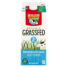 Horizon Organic Grassfed 2% Reduced Fat Milk, half gallon