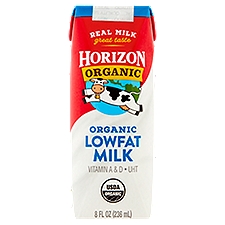 Horizon Organic Lowfat Milk, 8 fl oz