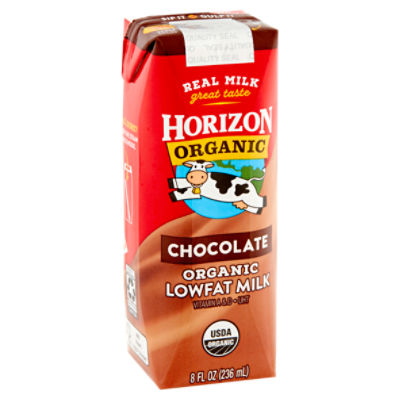 Horizon Organic Chocolate Lowfat Milk, 8 fl oz