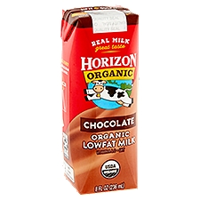 Horizon Organic Chocolate Lowfat Milk, 8 fl oz
