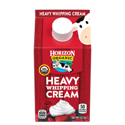 Horizon Organic Heavy Whipping Cream, 1 pint ShopRite