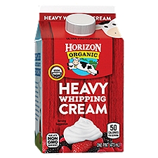 Horizon Organic Heavy, Whipping Cream, 1 Pint