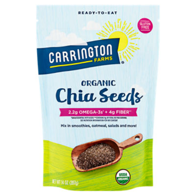 Carrington Farms Organic Chia Seeds, 14 oz