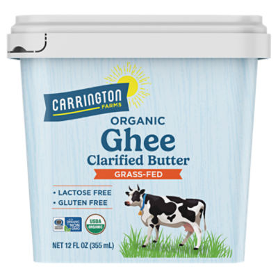 Carrington Farms Organic Ghee Clarified Butter, 12 fl oz