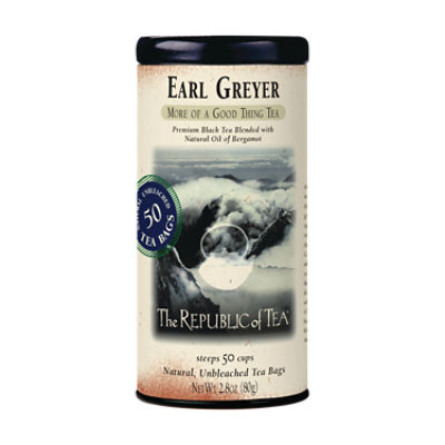 Republic of Tea Earl Greyer , 50 each