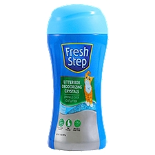 Fresh Step Fresh Scent Litter Box Deodorizing Crystals, 15 oz, 15 Ounce