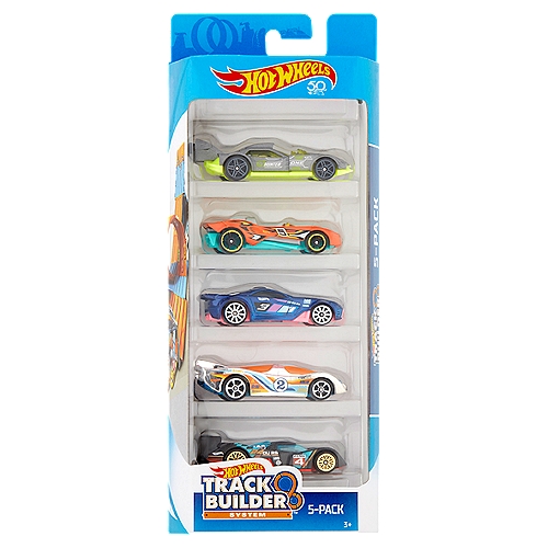 Hot Wheels Tract Builder System, 3+, 5 count