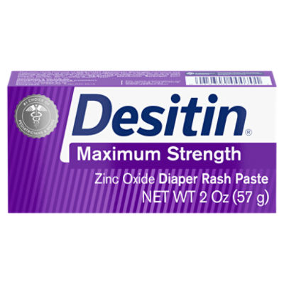Desitin Maximum Strength Zinc Oxide Diaper Rash Paste, 2 oz ShopRite