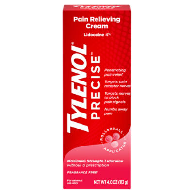 Precise Pain Relieving Cream, 4 Oz