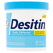 Desitin Daily Defense 13% Zinc Oxide, Diaper Rash Cream, 16 Ounce