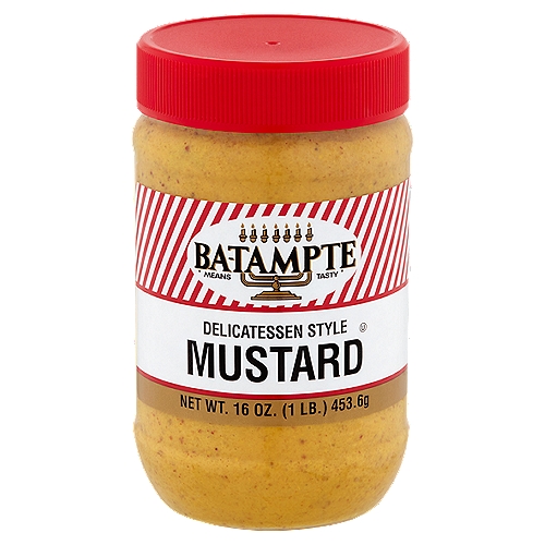 Ba-Tampte Delicatessen Style Mustard, 16 oz