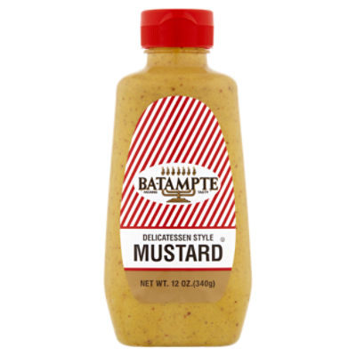 Ba-Tampte Delicatessen Style Mustard, 12 oz