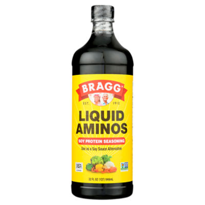 Bragg Liquid Aminos Soy Protein Seasoning, 32 fl oz