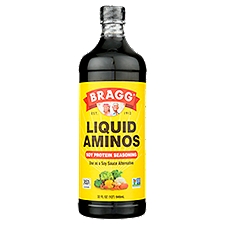 Bragg Aminos Soy Protein, Seasoning, 32 Fluid ounce