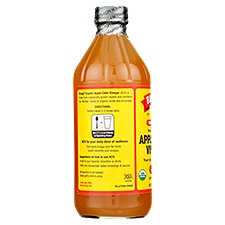 Bragg Organic Raw-Unfiltered, Apple Cider Vinegar, 16 Fluid ounce