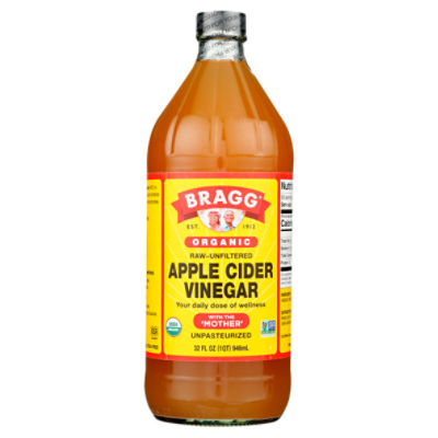 Bragg Organic Apple Cider Vinegar, 32 fl oz, 32 Fluid ounce